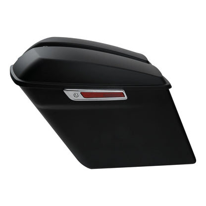 5"Stretched Hard Saddlebag Fit For Harley Davidson Touring Road Glide 1993-2013