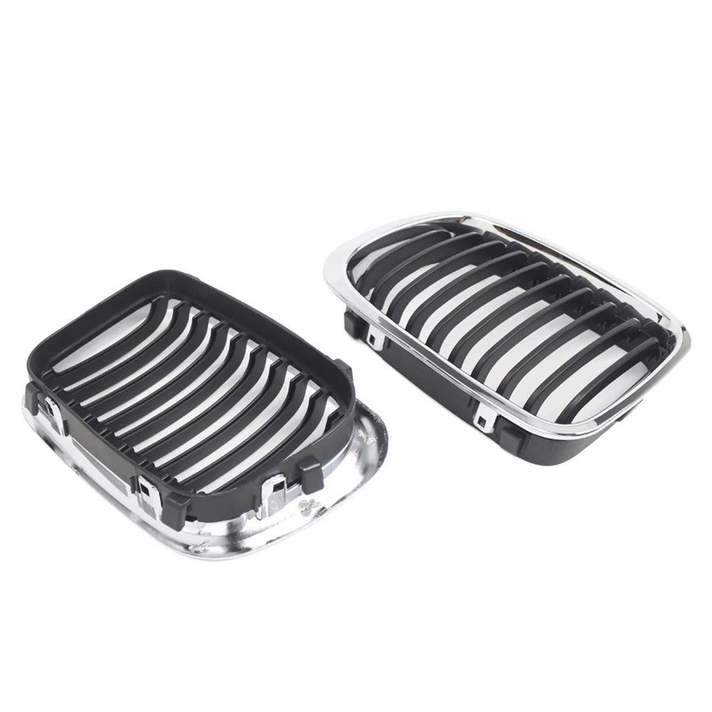 Front Bumper Kidney Grille For BMW 3 Series E46 1998-2001