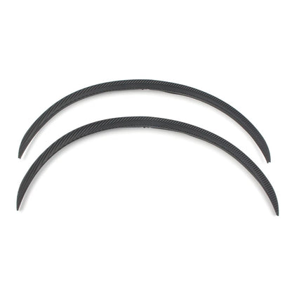 Carbon Fiber Car Wheel Eyebrow Arches Lips Fender Flares Protector Trim Cover