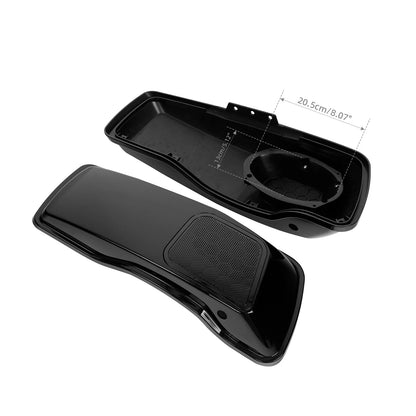 6x9" Speaker Lids Fit For Harley Saddlebags Street Road King Glide 2014-2023
