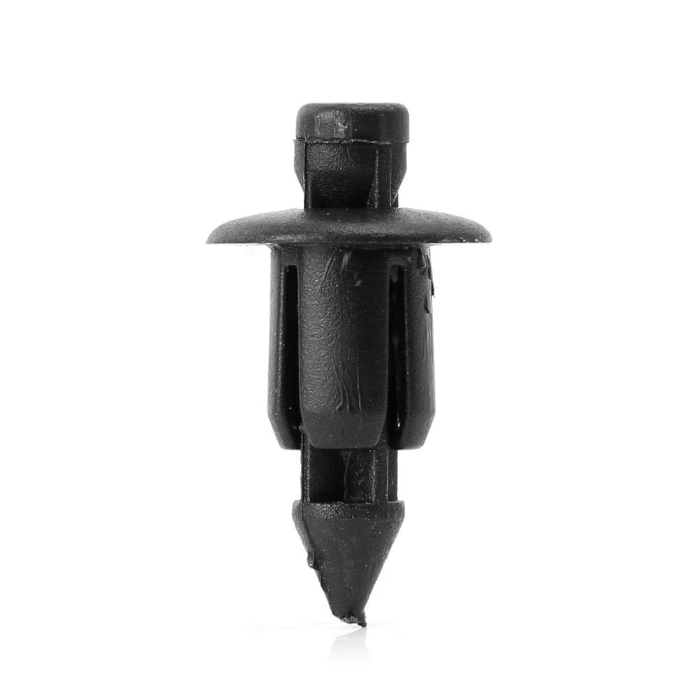 100x 6mm Hole Plastic Rivets Car Clip Fastener Push Bolts Fit Suzuki GSXR Yamaha