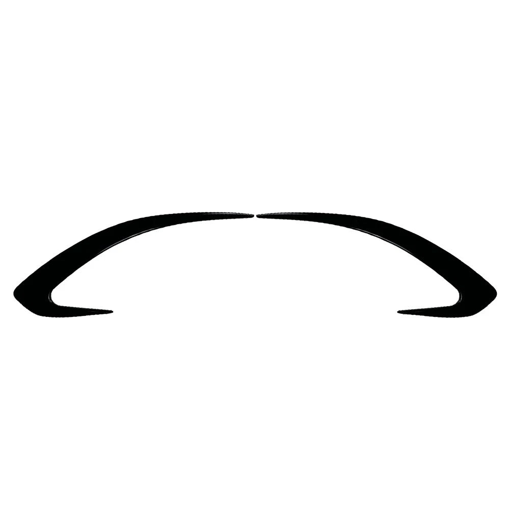 Rear Bumper Side Air Vent Trim For Mazda MX-5 ND Miata 2016-2025 Glossy Black