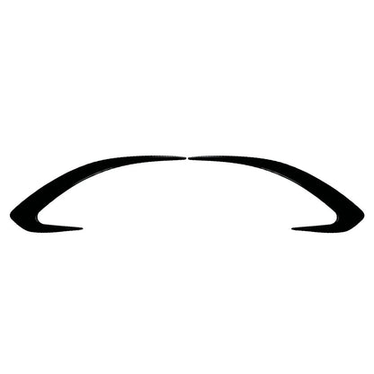 Rear Bumper Side Air Vent Trim For Mazda MX-5 ND Miata 2016-2025 Glossy Black