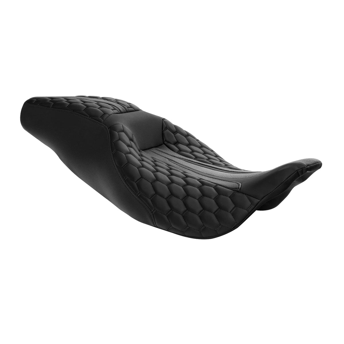 Driver Passenger Gel Seat For Harley Touring Electra Street Road Glide 09-23