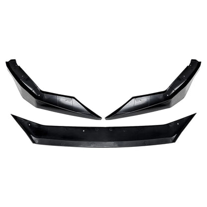 Front Bumper Splitter Spoiler Lip For BMW 5 Series M5 F90 LCI 2021-2024