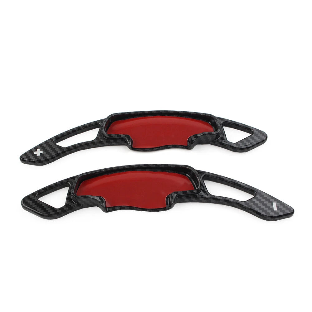 2x Steering Wheel Paddle Shifter Extension Carbon For Honda Accord Civic CR-V US