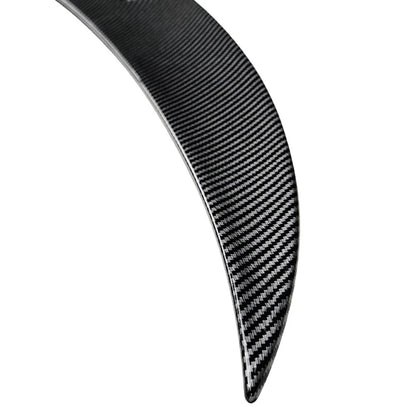 Rear Middle Spoiler Tail Trunk Wing Lip For BMW X3 G01 LCI M Sport Carbon Fiber