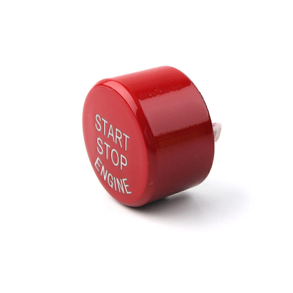 Engine Start Stop Button Cover Trim Red ABS Fit For BMW 5 Series G30  G Chassis