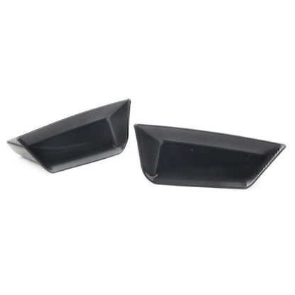 2 Pcs Front Door Armrest Storage Box Tray Bin Kit Black For Cadillac XT5 2017-19