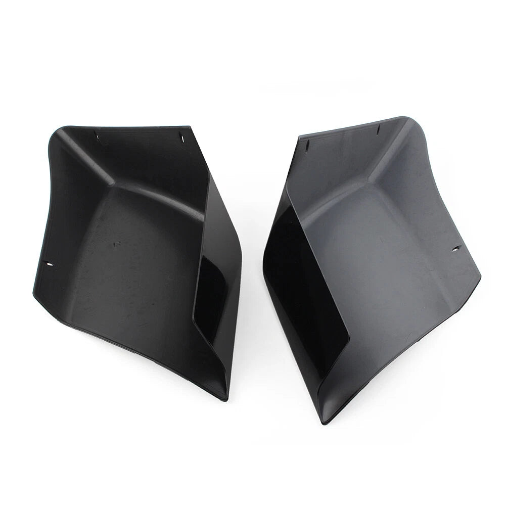 For Harley Road Electra Glide 89-13 Stretched Side Cover Extended Black Pair US