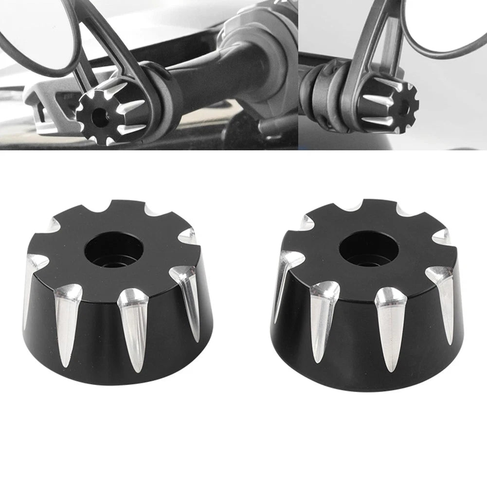 Aluminum Handlebar GripBar EndCaps End Weights For Can Am Spyder F3 RT ST 15-23