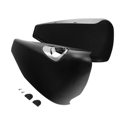 Left Right Battery Side Fairing Covers Fit For Harley Sportster XL883 1200 14-22