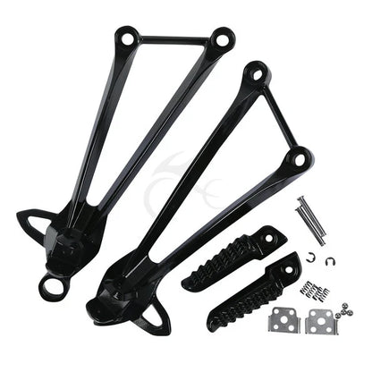 Rear Footrest Foot Pegs Bracket Fit For Kawasaki Ninja ZX636 13-24 ZX10R 08-10