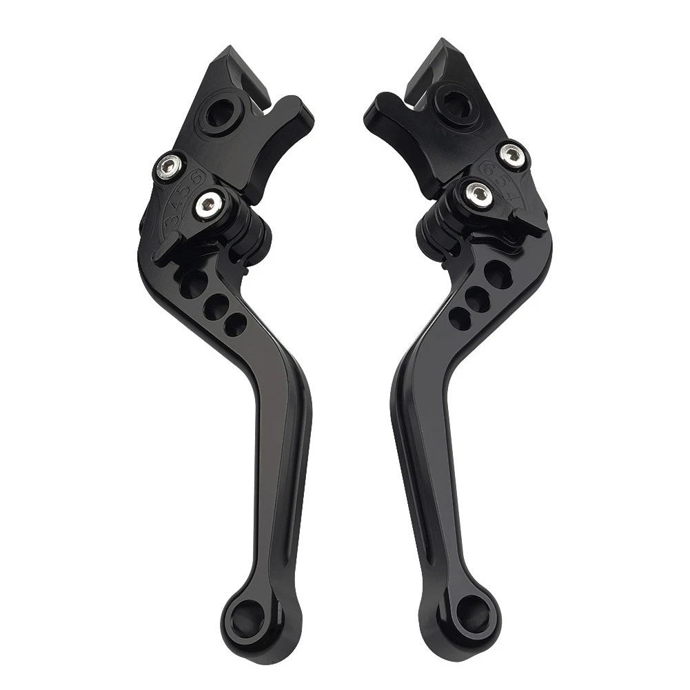 CNC Adjust Short Brake Clutch Levers For Kawasaki Ninja ZX4R ZX4RR 2023-2025