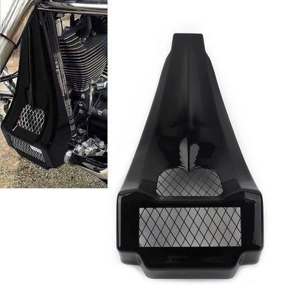 Front Stretched Chin Spoiler Black For Harley Touring Road Glide King 1997-13 US