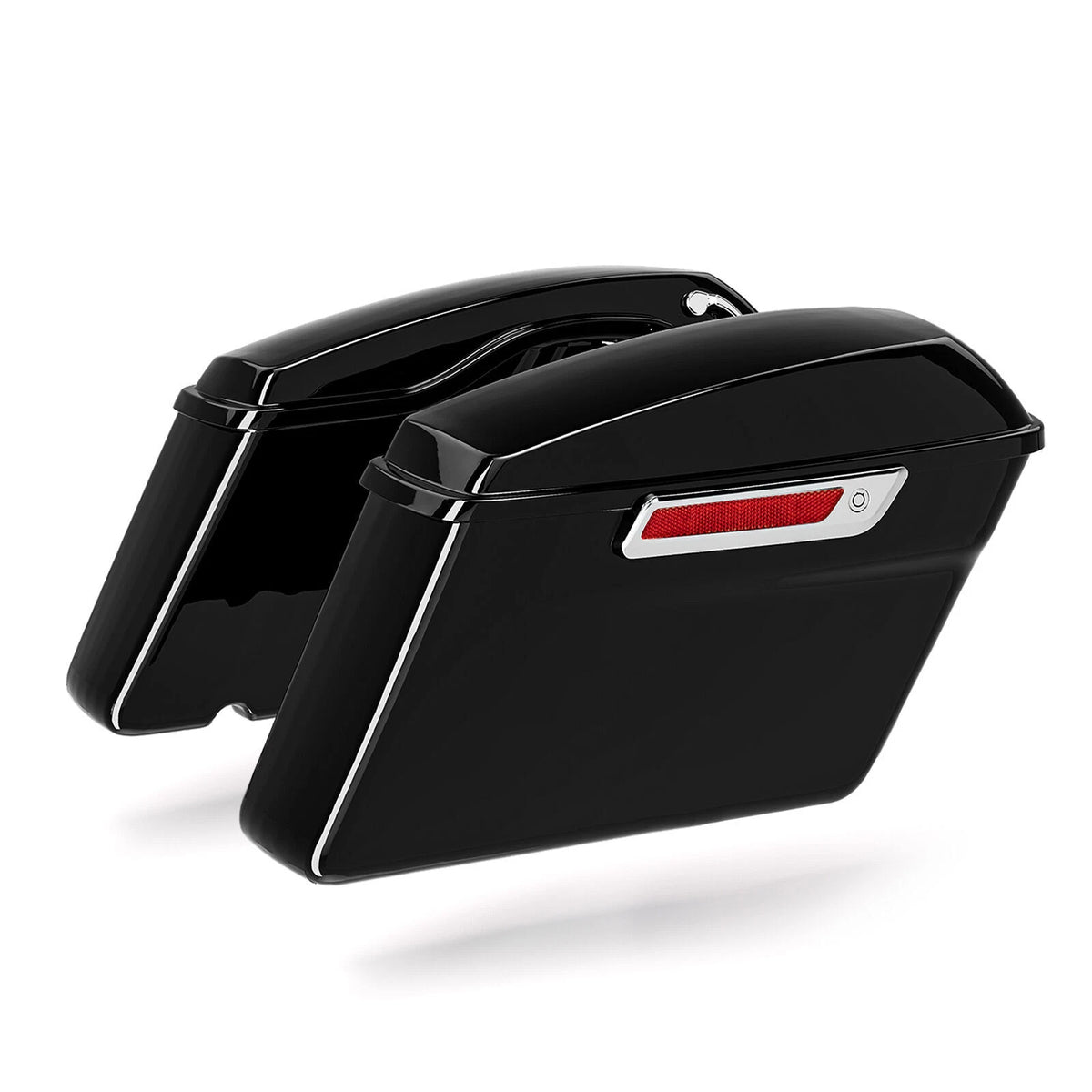 Vivid Hard Saddle Bags Trunk W/ Latch keys For Harley Electra Road Glide 2014-24