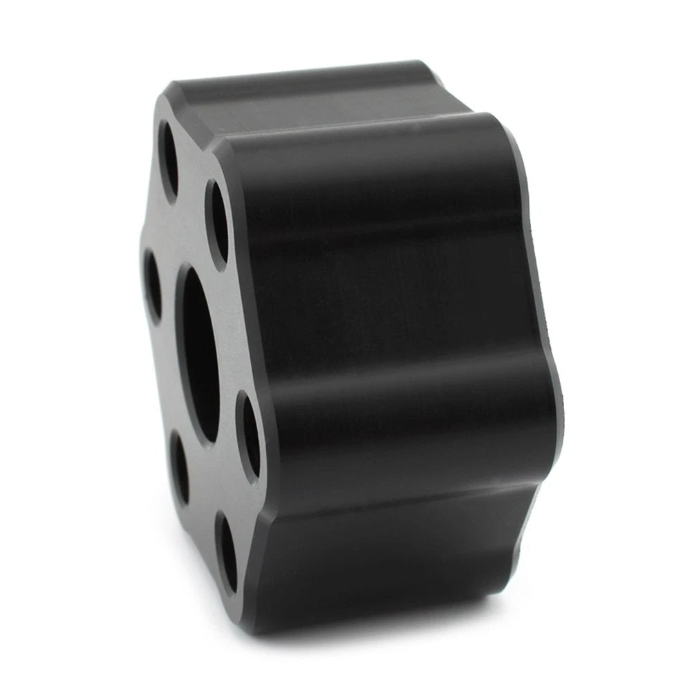 Black Solid Supercharger Coupler Isolator For Jaguar Land Rover 3.0L 2013-17