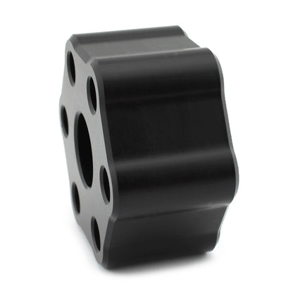 Black Solid Supercharger Coupler Isolator For Jaguar Land Rover 3.0L 2013-17