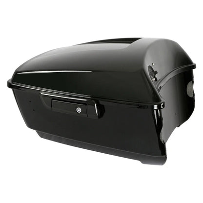 King Trunk Backrest Solo Mount Rack Fit For Harley Electra Road Glide 2014-26 US