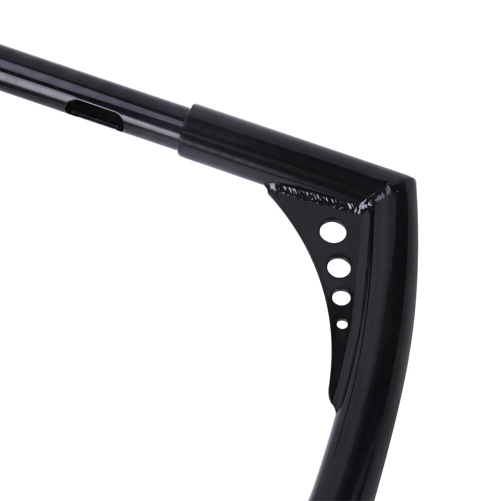 12" Inch Handlebar Rise Ape Hangers For Harley Sportster XL 883 1200 FLST FXST