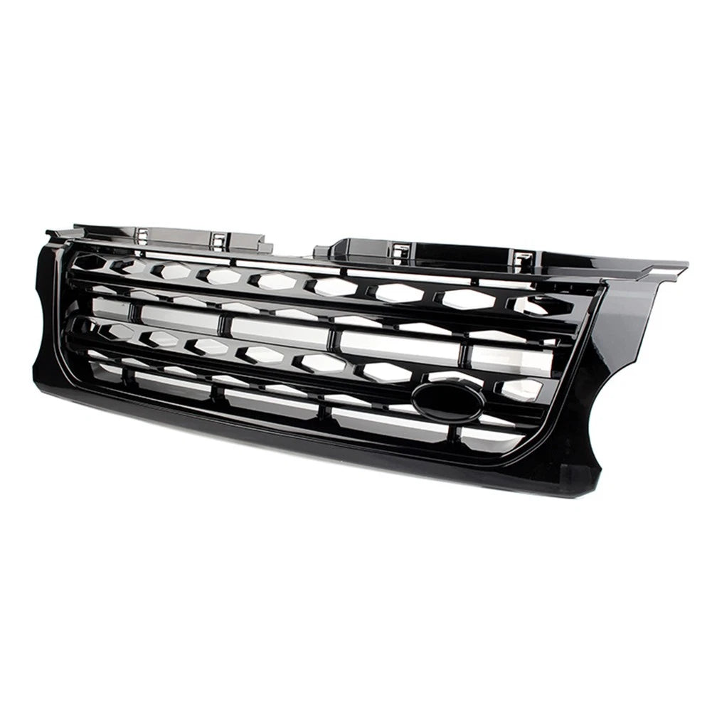 1pc Black Front Bumper Honeycomb Grille For Land Rover LR4 LR057534 2014-2016