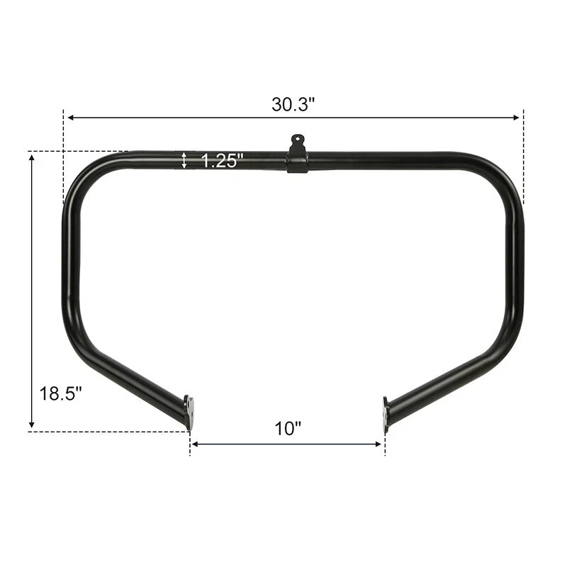 Lower Vented Fairing 6.5" Speakers Engine Guard Bar For Harley Road Glide 14-24