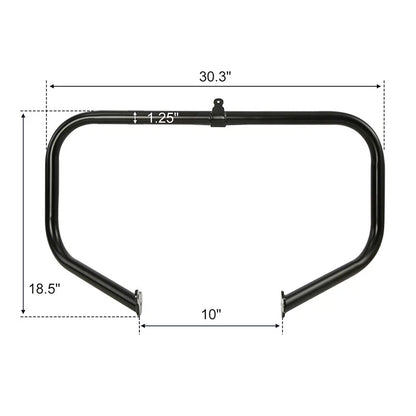 Lower Vented Fairing 6.5" Speakers Engine Guard Bar For Harley Road Glide 14-24