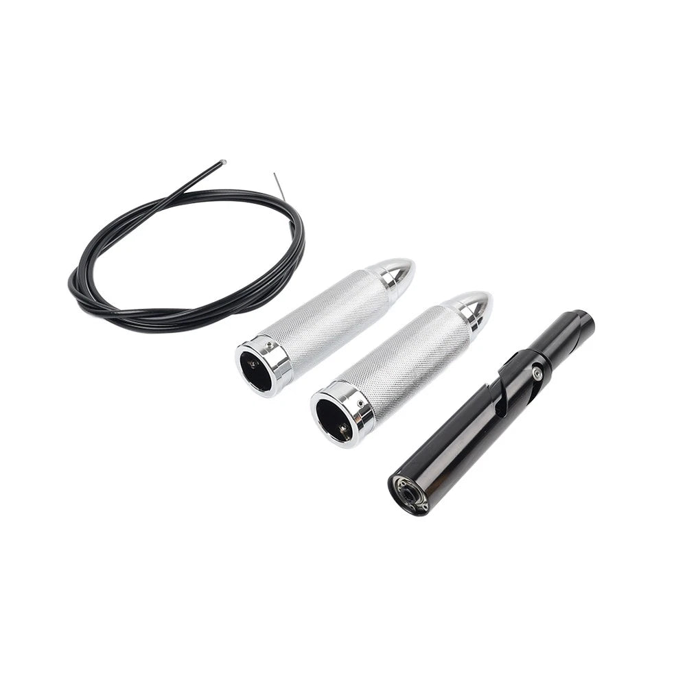 1" 25mm Handle Bars Internal Throttle Assembly For Harley Custom Chopper Bobber