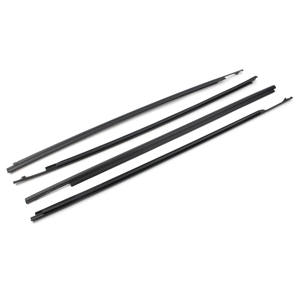 Window Moulding Weatherstrip Seal Belt fit Toyota Tundra CrewMax 2007-19 Car