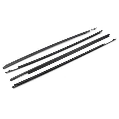 Window Moulding Weatherstrip Seal Belt fit Toyota Tundra CrewMax 2007-19 Car