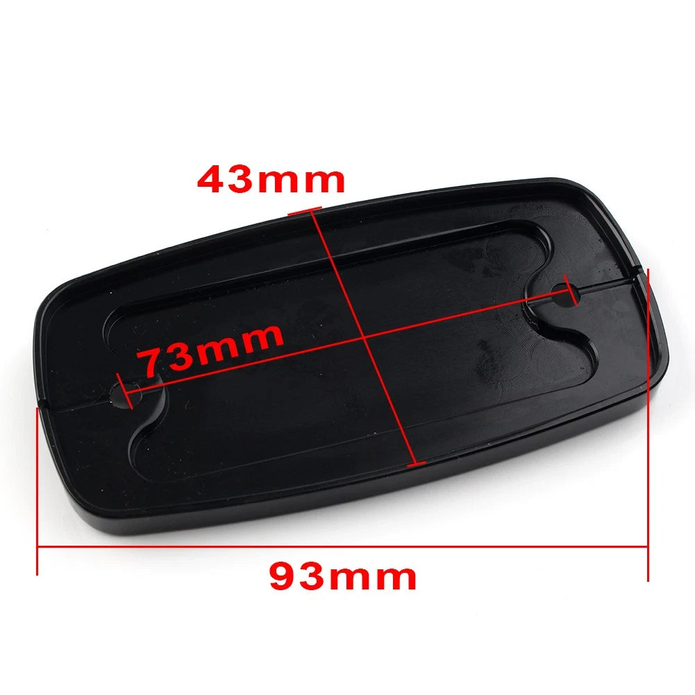 Front Brake Master Cylinder Reservoir Cover Cap for Suzuki Boulevard M109R Black