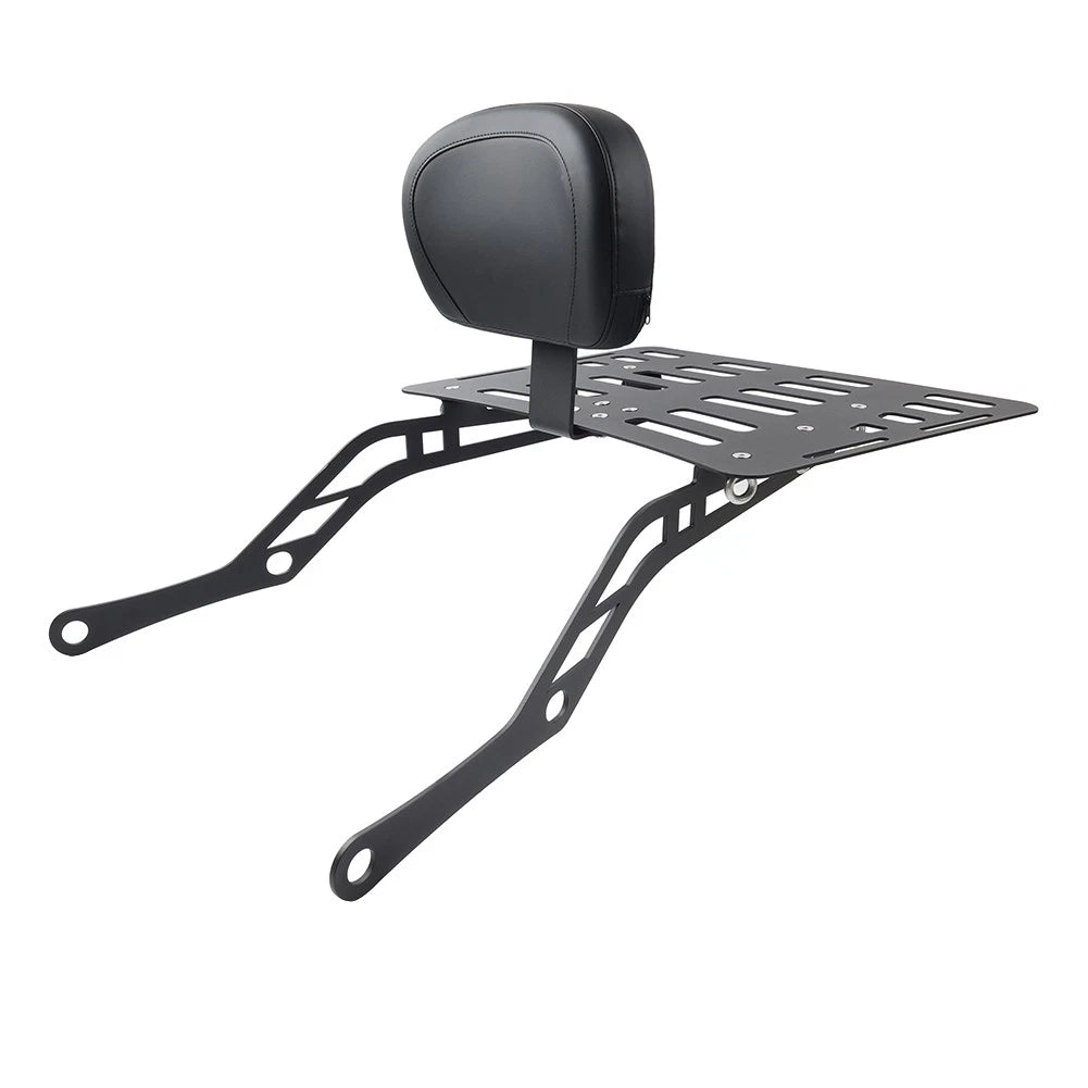 Matte Rear Sissy Bar Backrest w/Luggage Rack For Can Am Spyder F3 F3-S 2015-2025