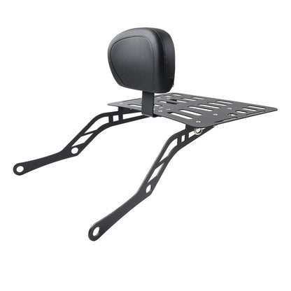 Matte Rear Sissy Bar Backrest w/Luggage Rack For Can Am Spyder F3 F3-S 2015-2025
