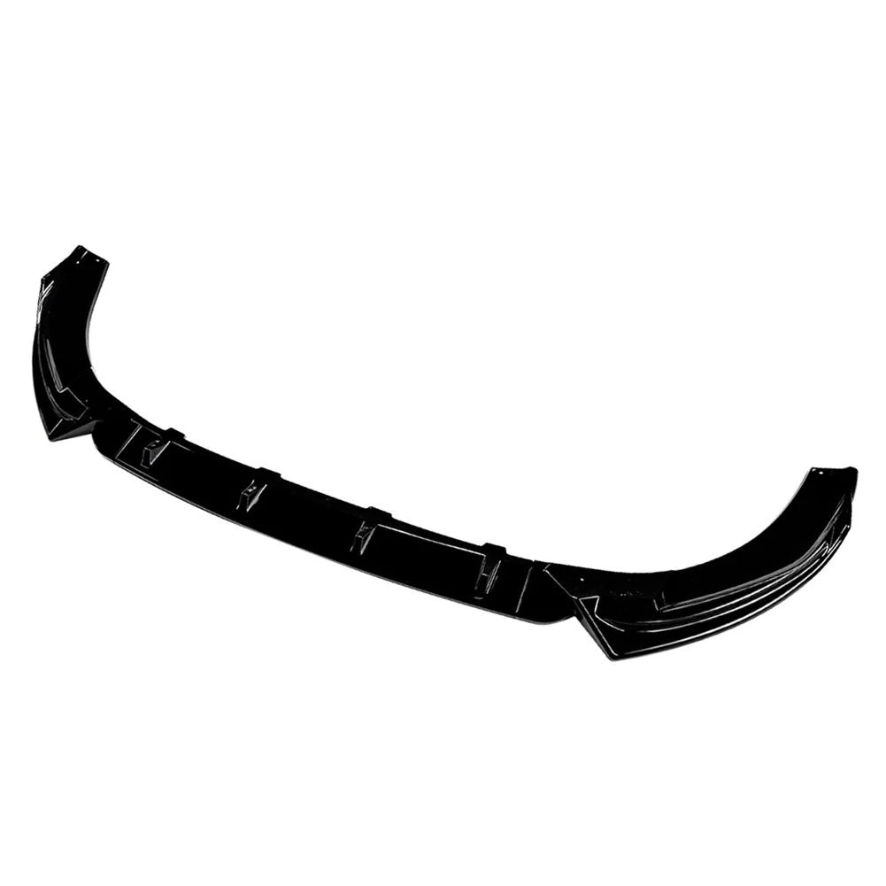 Glossy Black Front Bumper Spoiler Lip Splitter For Audi Q5 FY 2021-2024