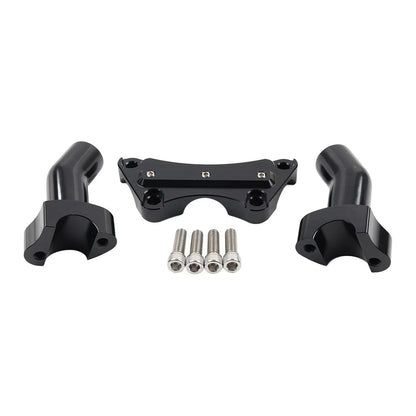3.5" Handlebar Riser & Top Clamp For Harley Davidson Heritage Softail FXST FLSTN