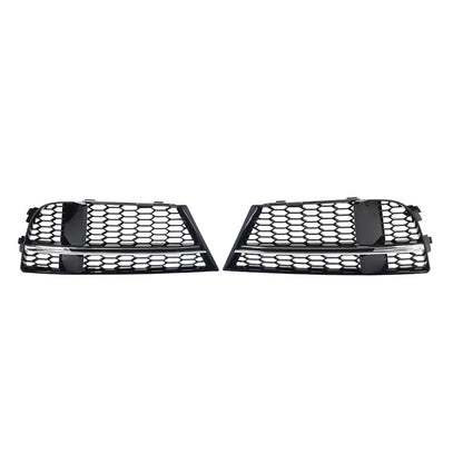 Front Bumper Fog Light Cover Honeycomb Grille For Audi A3 2016-2020