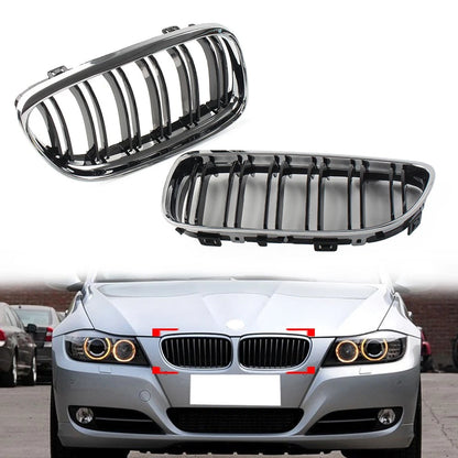 Front Kidney Grille For BMW 3 Series E90 E91 2008-2012 51137201969 51137201970