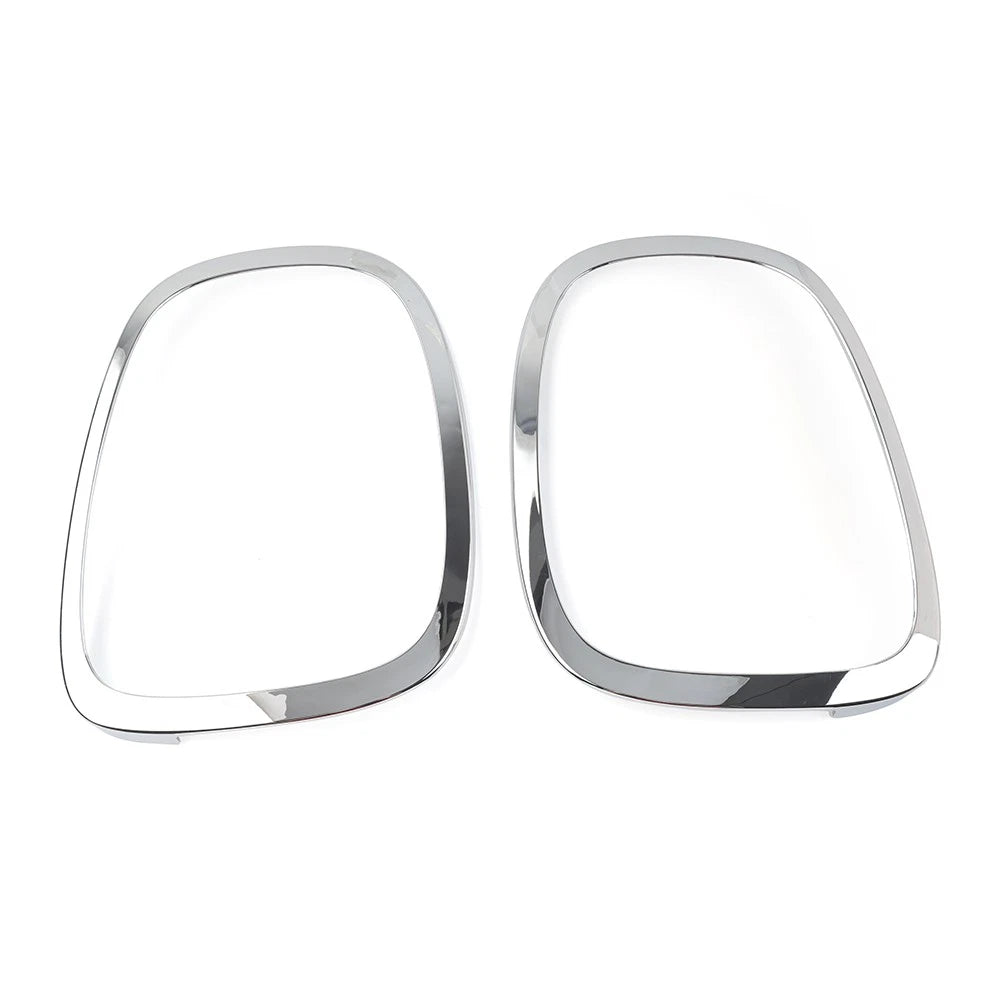 Rear Taillight Ring Bezel Trim Cover Fit BMW Mini Cooper F55 F56 F57 2Pcs