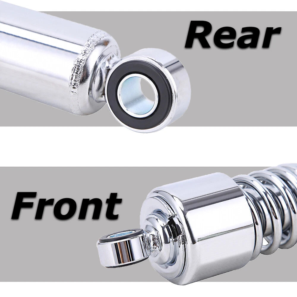 Pair 10.5'' 267mm Rear Shock Absorber For Harley Sportster 883 1200 Dyna Set
