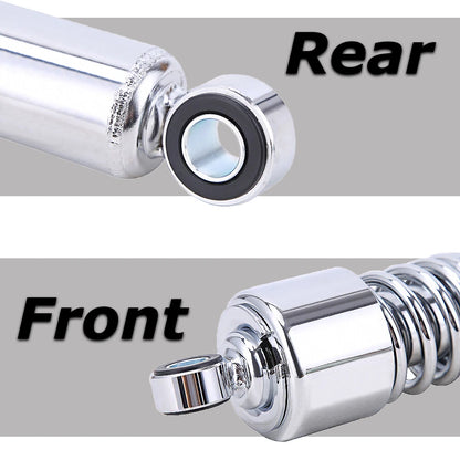 Pair 10.5'' 267mm Rear Shock Absorber For Harley Sportster 883 1200 Dyna Set