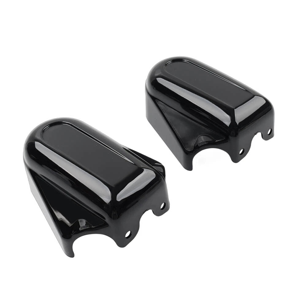 Bar Shield Rear Axle Covers Swingarm Cap For Harley Softail FLSTN 2008-up US