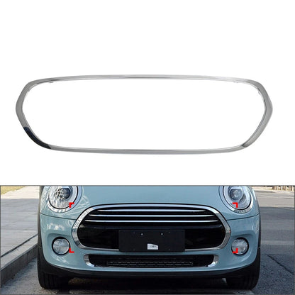 US 1x Chrome Front Bumper Grille Molding Trim For BMW Mini Cooper F55 F56 F57