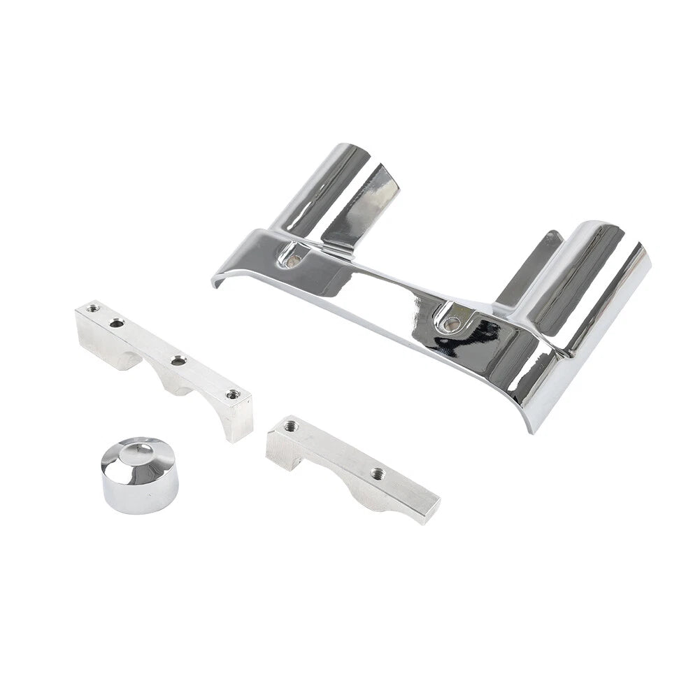 Nacelle Oil Line Cover Chrome For Harley Softail FXST Fat Boy FLSTF Night Train