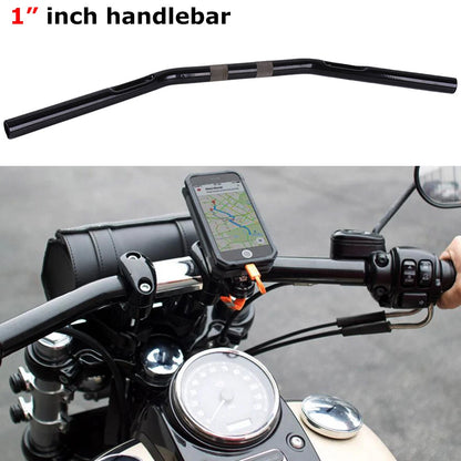1" Motorcycle Handlebar Fat Drag Bar For Harley Chopper Sportster Bobber Custom