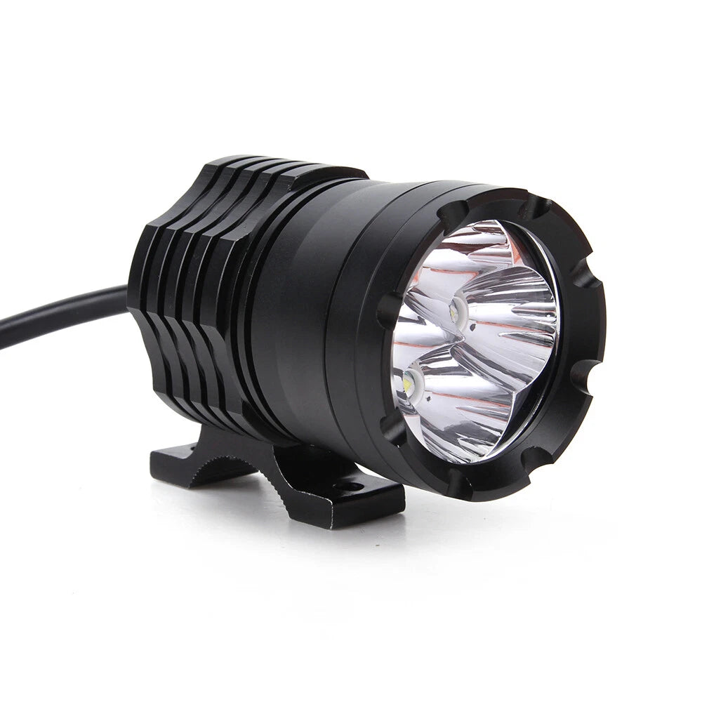 1Pcs 4LED White Motorcycle Headlight Spot Lights Fog Lamp Waterproof