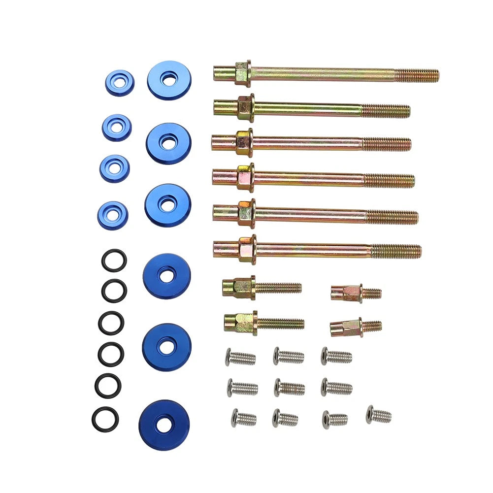Engine Valve Cover Washer Screw Blue For Honda Acura K-Series Engines K20 K24