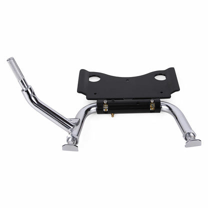Chrome Adjustable Service Center Stand Jack For Harley Touring Dresser Bagger Up