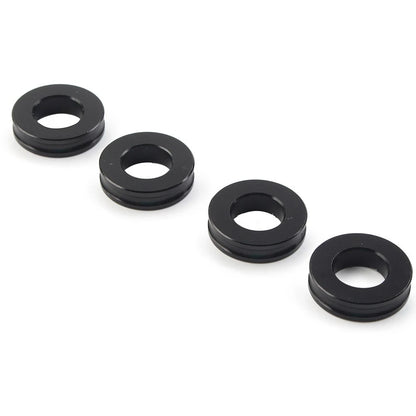 4x CNC Front Brake Caliper Spacer Kit Black For Ducati Panigale V4/R/S 2018-2024