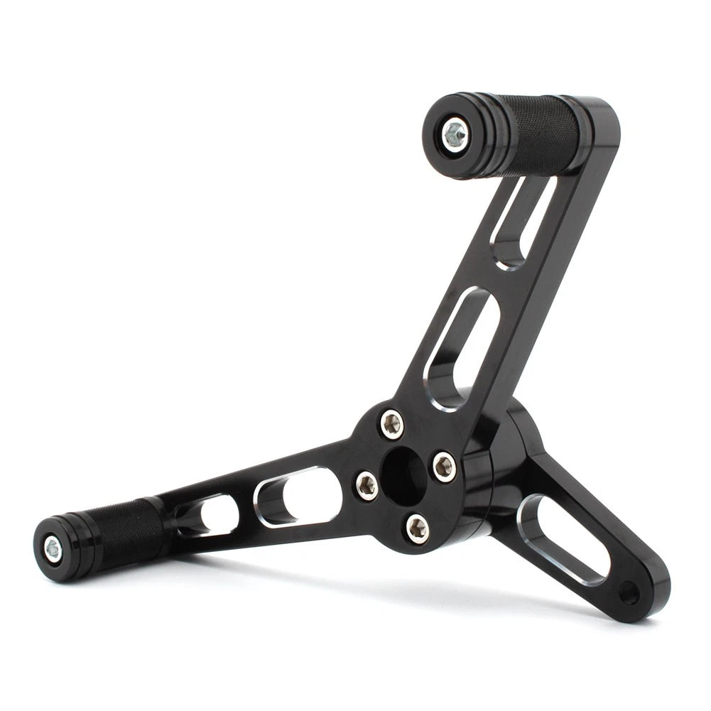 Front Foot Pegs Heel Toe Shifter Lever For Harley Sportster XL883 1200 Iron883 E