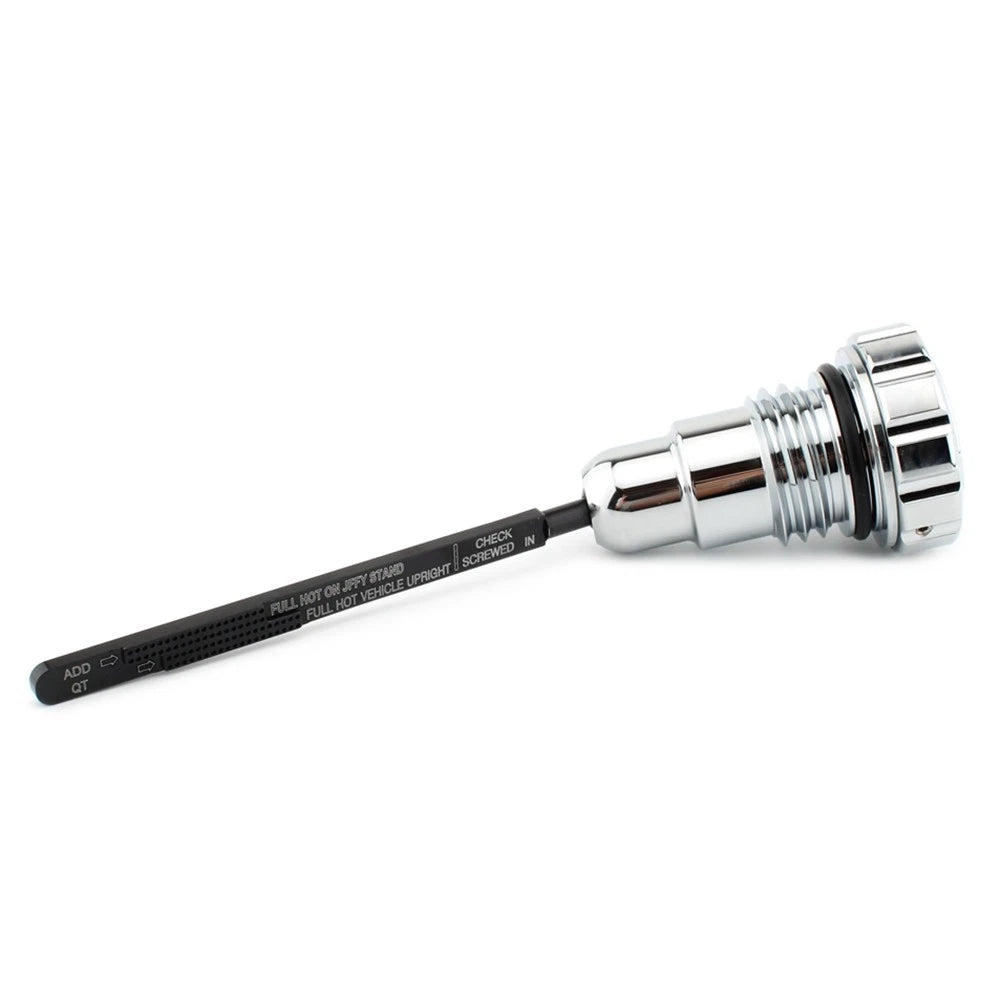 US Oil Dipstick Aluminum alloy For Harley Touring FLHR FLHX FLH/T FLTR Chrome